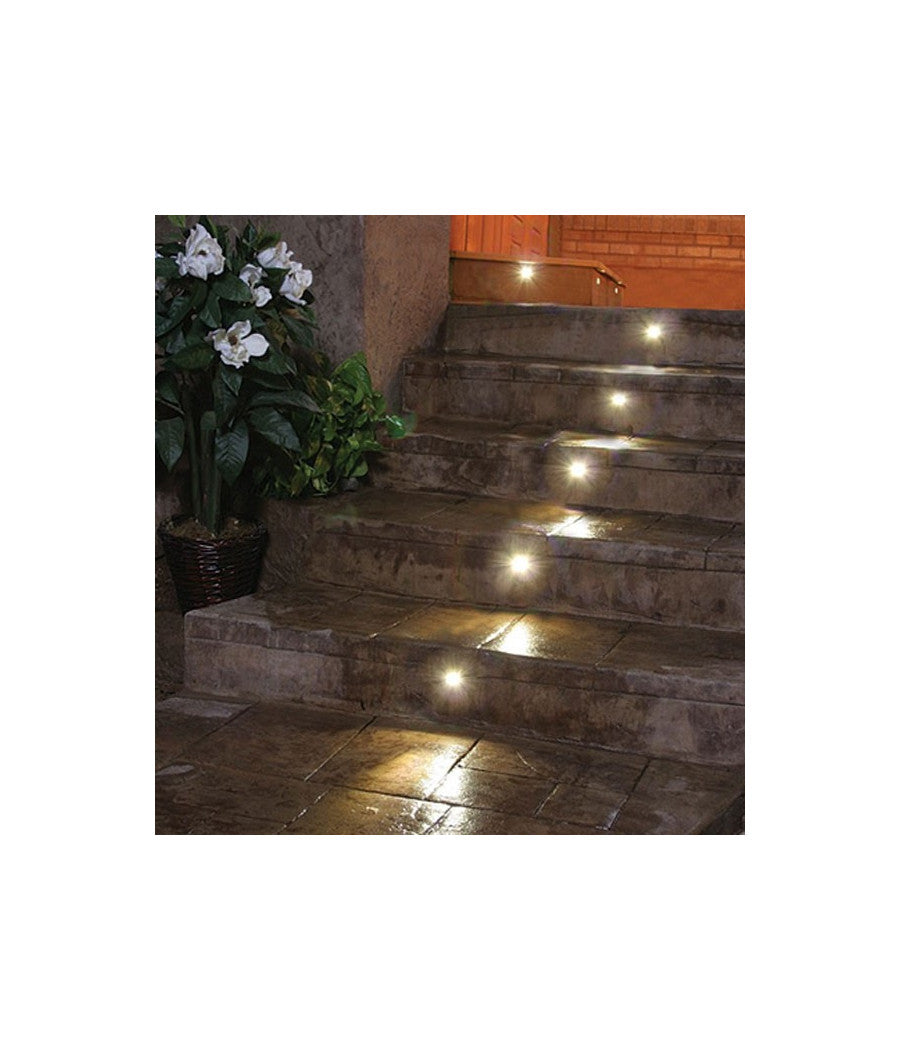 Faretto Led 1w 220 Volt Punto Luce Orientabile Segnapasso Incasso Cielo Stellato         