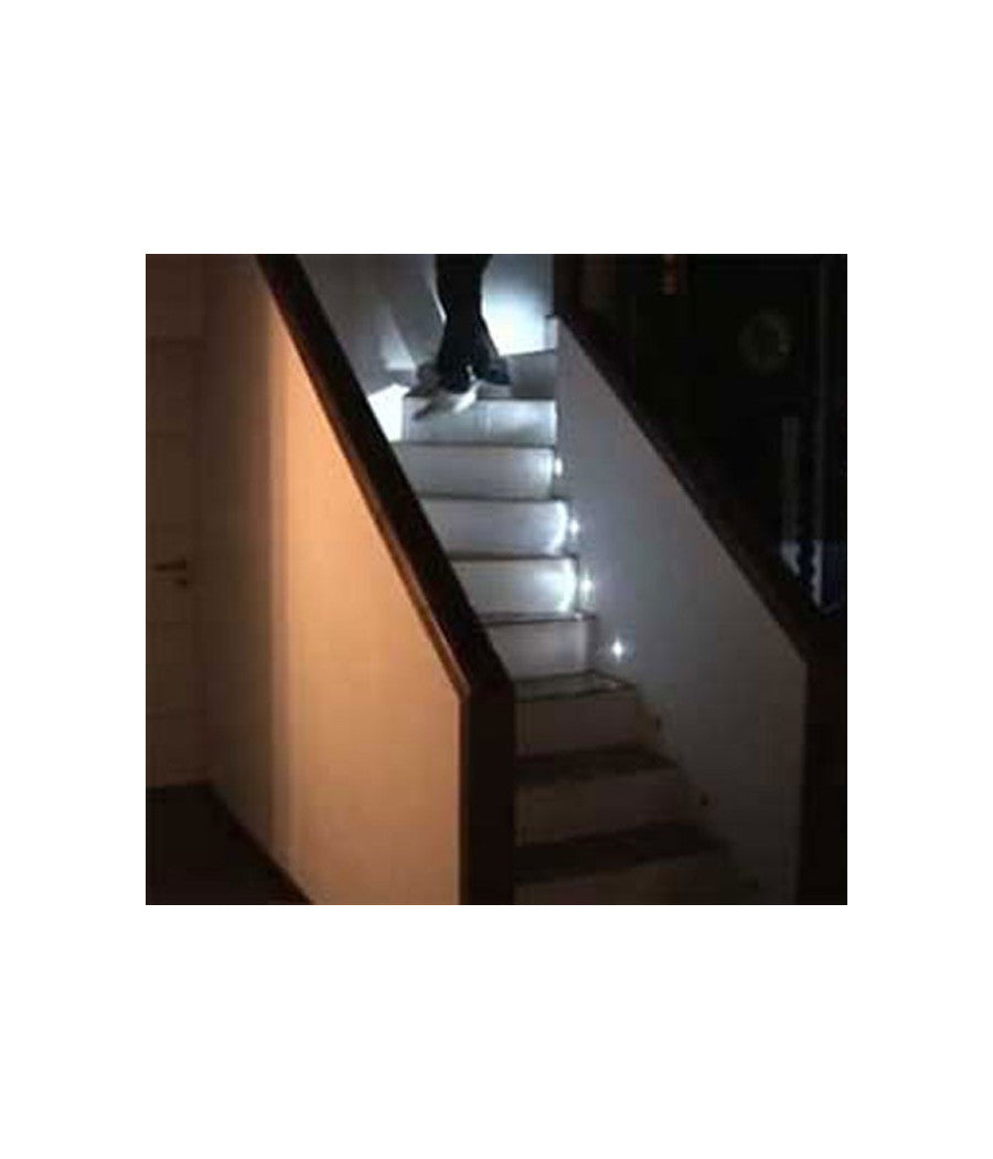 Faretto Led 1w 220 Volt Punto Luce Orientabile Segnapasso Incasso Cielo Stellato         