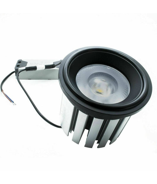 Faretto Led Ar111 30watt Nero Luce Bianca Fredda Calda Naturale 2700lm Ar111-01n         