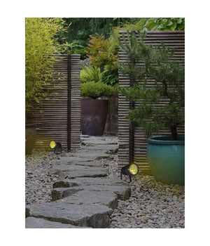 Faretto Led Cob 5 W Picchetto Esterno Giardino Es06 Luce 4000k 6500k 3000k Verde  -bianco Naturale      -