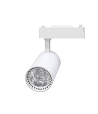 Faretto Led Cob Con Binario 30w Lampada Pista Luce Naturale Fredda Calda F30w-9a  -bianco Freddo      -