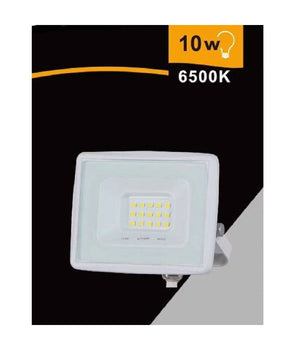 Faretto Led Faro 10 Watt 900lm Ip65 Bianco Luce Calda Fredda Naturale Ek02-10w-b  -bianco Freddo      -