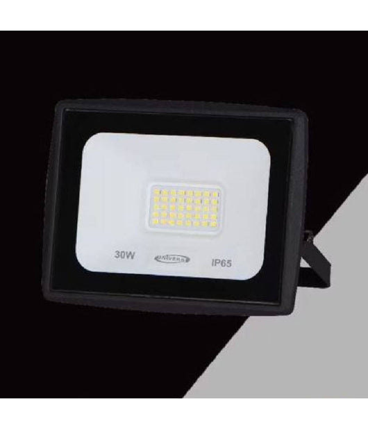 Faretto Led Faro 30 Watt 2700lm Ip65 Nero Luce Calda Fredda Naturale Ek02-30w-n         