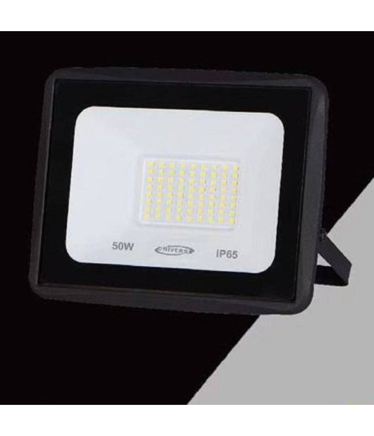 Faretto Led Faro 50 Watt 4500 Lm Ip65 Nero Luce Calda Fredda Naturale Ek02-50w-n  -bianco Naturale      -