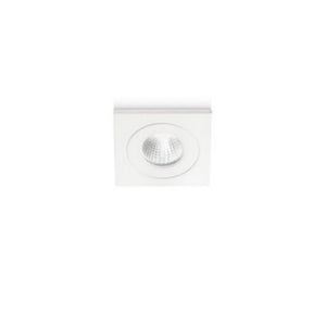 Faretto led incasso alluminio gea led alya gfa771c spot quadrato controsoffitto moderno