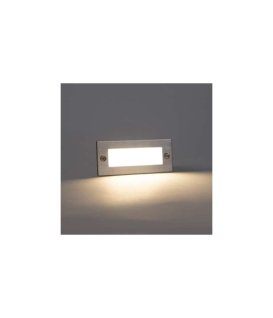 Faretto Luce Led 1w Segnapasso Segnapassi Calpestabile Esterno Interno         