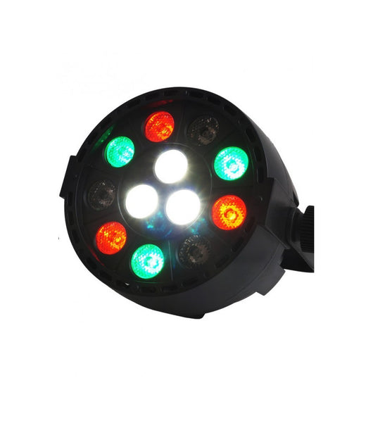 Faretto Proiettore Effetto Luce Dmx 512 Flat Par Light Rgbw 12 Led 30w         