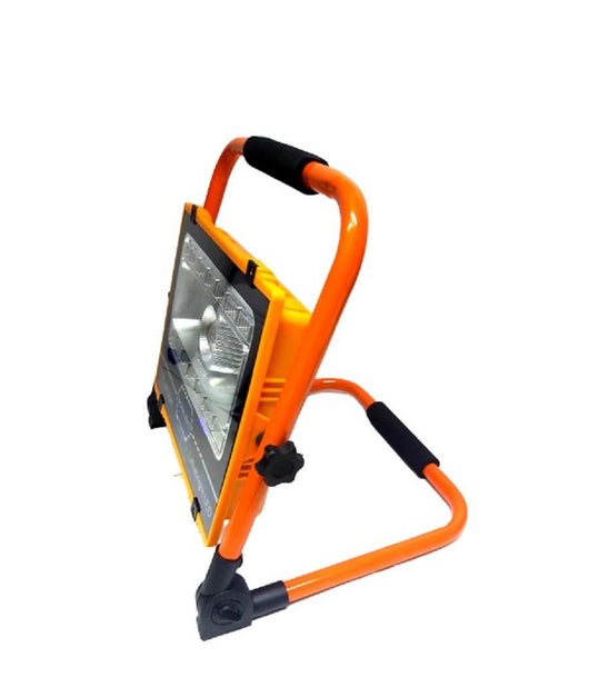 Faro Di Emergenza Lavoro A Led 100 W Ricaricabile Pannello Solare Staffa Ab-t27         