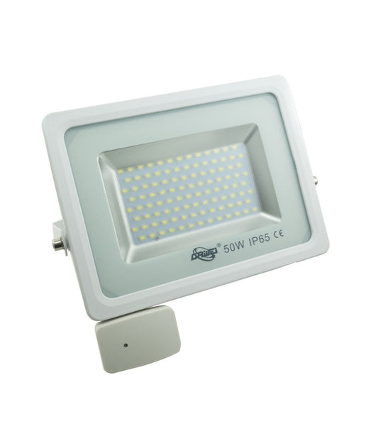 Faro Faretto Fari Led Ip65 Con Sensore Movimento Crepuscolare 10w 20 W 30 50 100   50 Watt      