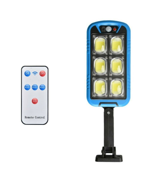 Faro Lampione Stradale Pannello Solare Fotovoltaico Sensore 150 Led Cob Ta140         