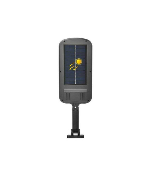 Faro Lampione Stradale Pannello Solare Fotovoltaico Sensore 150 Led Cob Ta140         