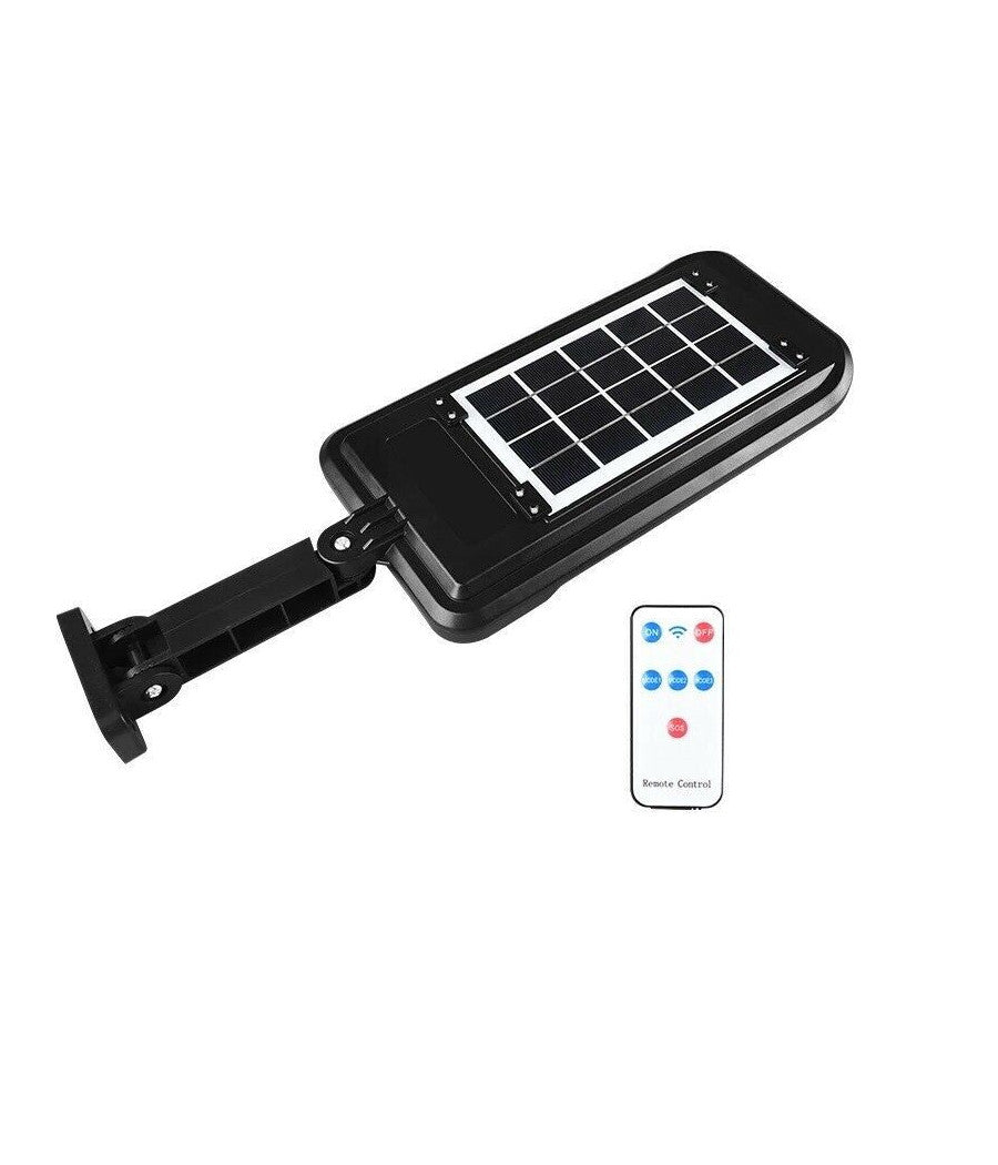 Faro Lampione Stradale Pannello Solare Fotovoltaico Sensore 160 Led Cob Hs-8013         