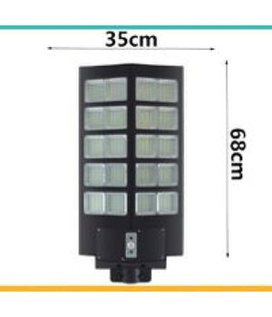 Faro Led Lampione Stradale 1200w Pannello Solare Sensore Crepuscolare Ip67 Led-8472         