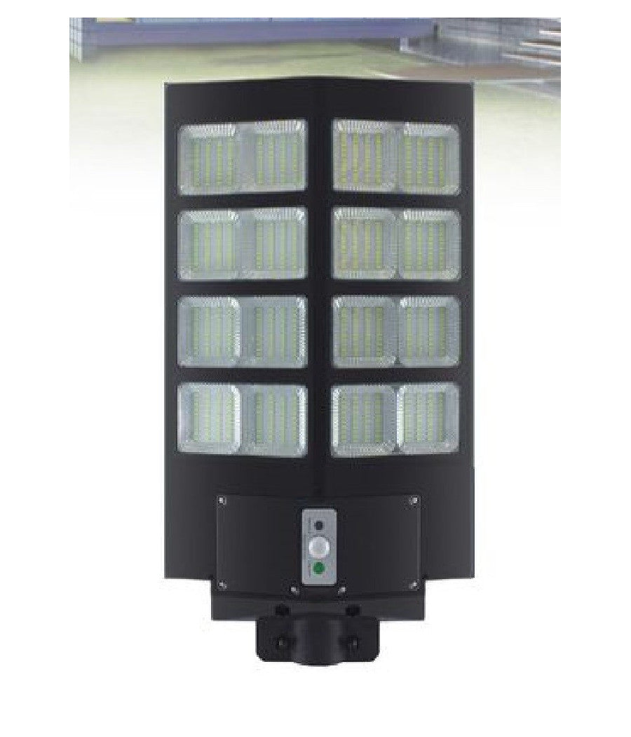 Faro Led Lampione Stradale 900w Pannello Solare Sensore Crepuscolare Ip67 Led-8471         