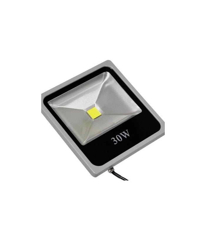 Faro Led Slim Faretto Luce Calda Alta Luminosita' 10w 20w 30w 50w 80w 100w Ip66   30 Watt      