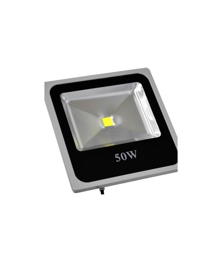 Faro Led Slim Faretto Luce Calda Alta Luminosita' 10w 20w 30w 50w 80w 100w Ip66   50 Watt      