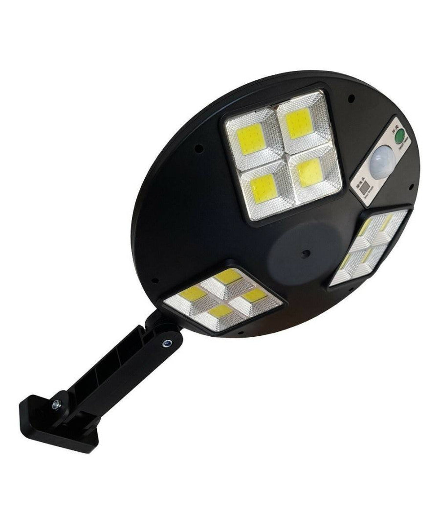 Faro Led Solare Lampione Con Sensore Di Movimento 144 Led Cob Lf-1758         