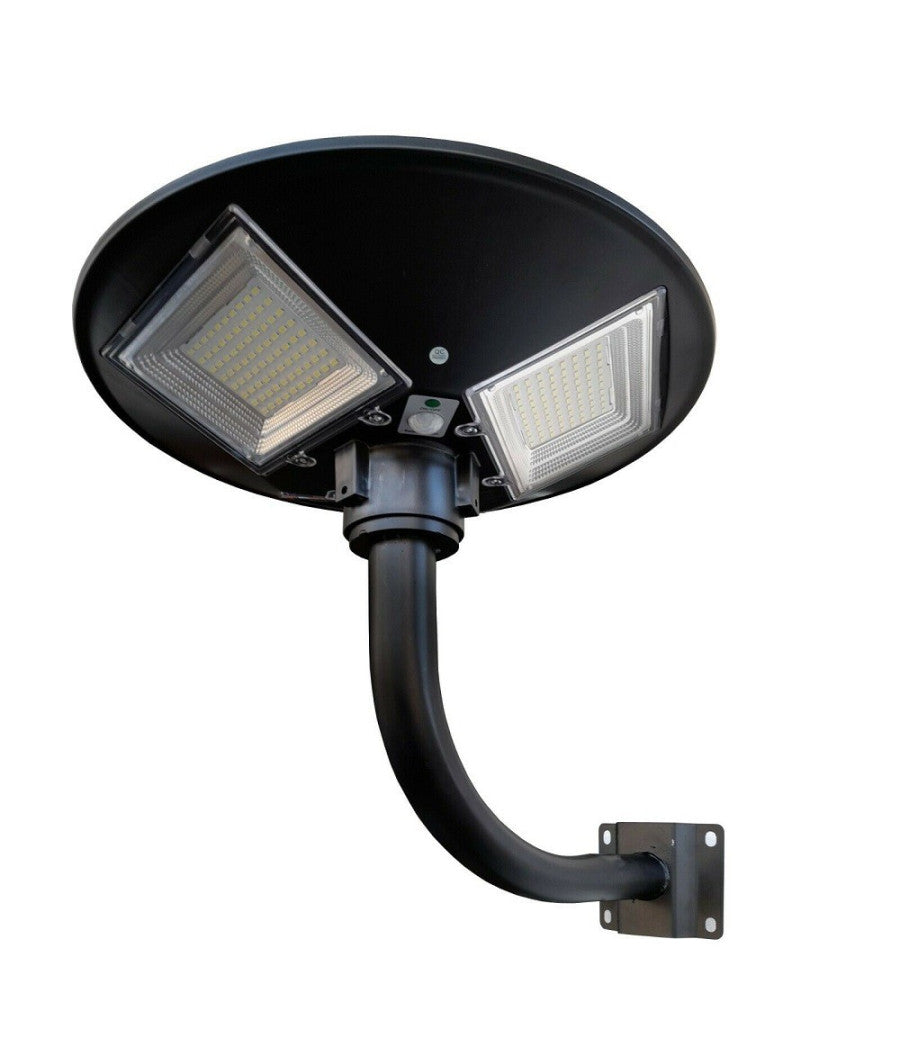 Faro Led Solare Lampione Con Sensore Di Movimento 150 Watt + Palo Ty-150         