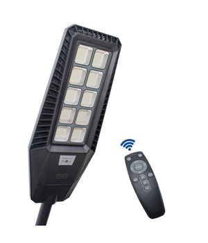 Faro Stradale Solare Led 170 W Sensore Crepuscolare Ip65 Pannello Fotovoltaico         