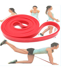 Fascia Elastica Aerobica Fitness Yoga Banda Di Resistenza Stretching Allenamento         