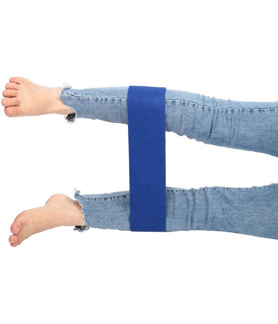 Fascia Elastica Esercizi Bande Resistenza Allenamento Yoga Fitness Antiscivolo  Azzurro   M    