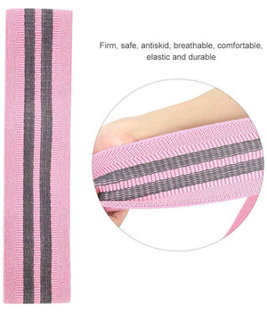 Fascia Elastica Esercizi Bande Resistenza Allenamento Yoga Fitness Antiscivolo  Rosa   S    