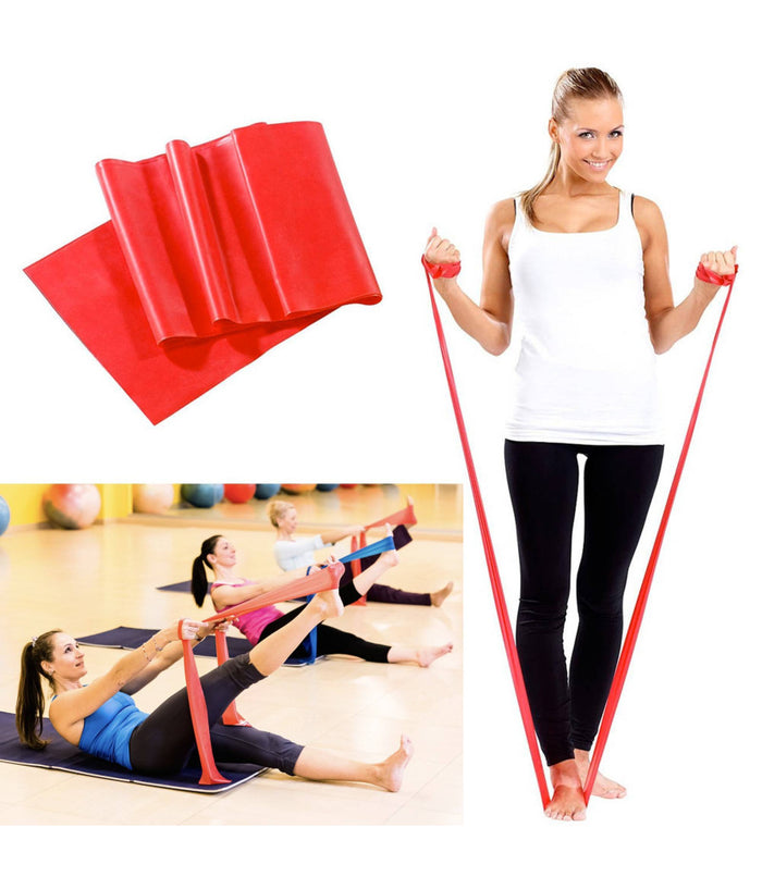 Fascia Elastica In Latex 200cm Per Esercizi Fisici Yoga Ginnastica Palestra Fit         