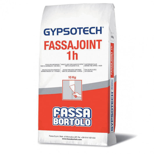 Fassa fassajoint 1h 5kg stucco per cartongesso e muro