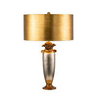 Lampada Da Scrivania Contemporanea Bienville Acciaio Oro 1 Luce E27