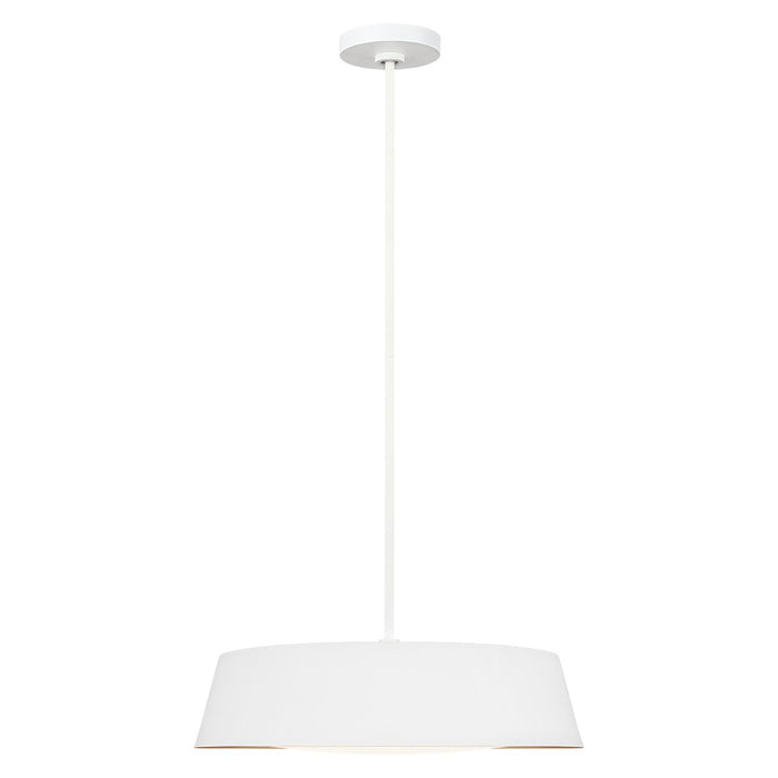 Lampadario Contemporaneo Asher Acciaio Bianco Opaco Vetro 5 Luci E14