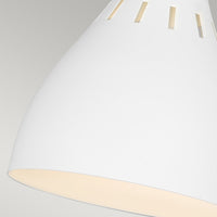 Lampada Da Scrivania Contemporanea Joan Acciaio Bianco Ottone Brunito 1 Luce E27