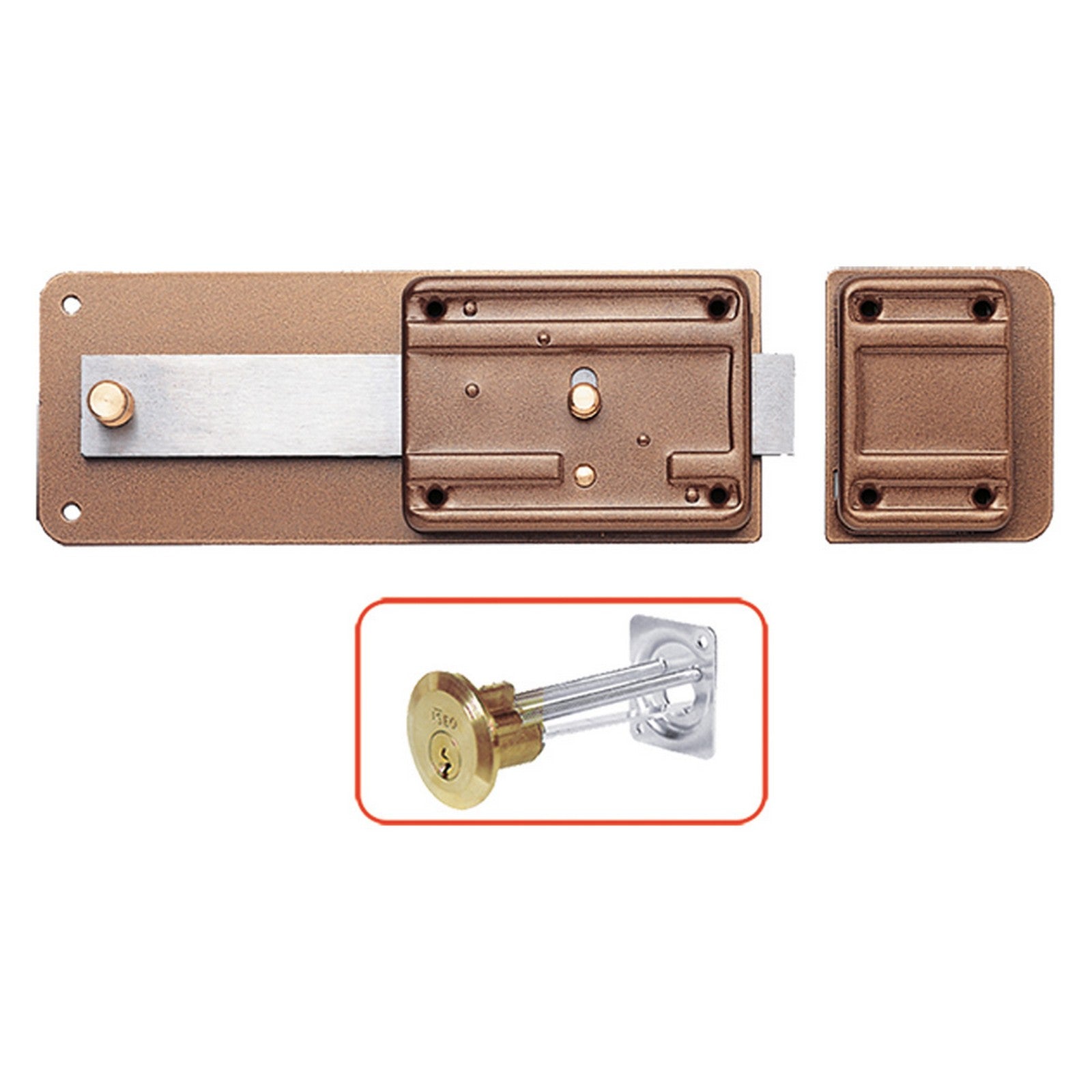 2pz serratura ferroglietto da applicare art. 320 5 1/2 mandate - e 60 cod:ferx.301738nlm