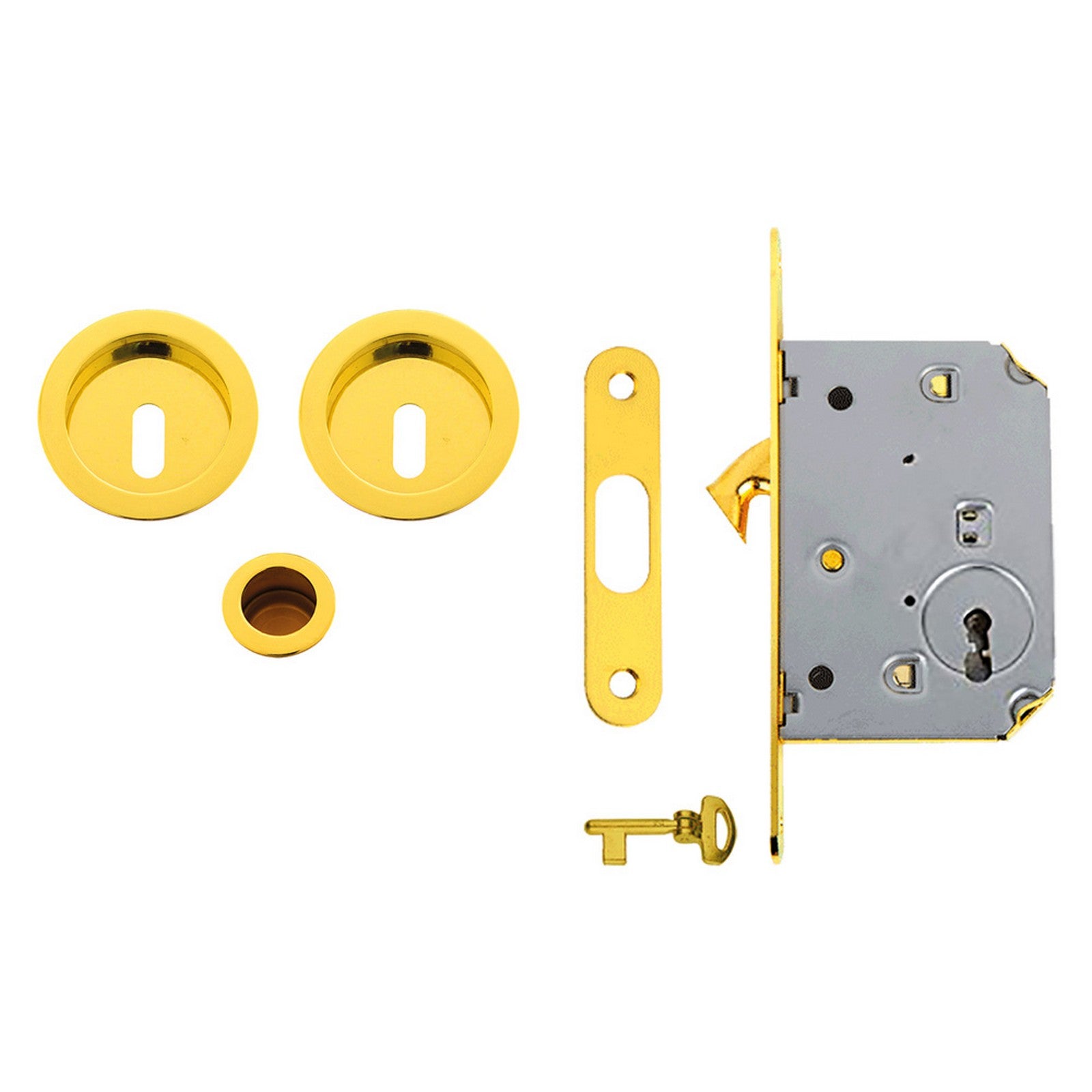 cf kit per porte scorrevoli finitura oro lucido codice 3005590 3005590nlm