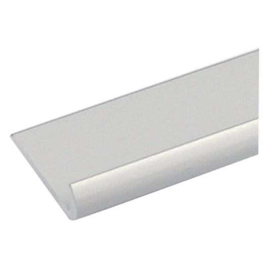 15pz profilo per fai da te tipo 'unghietta' mm 25 x 1 - mt 1 colore argento cod:ferx.1030799nlm