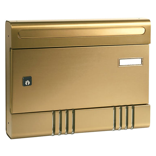 cassetta postale serie 'sire' anodizzato bronzo 3130780nlm