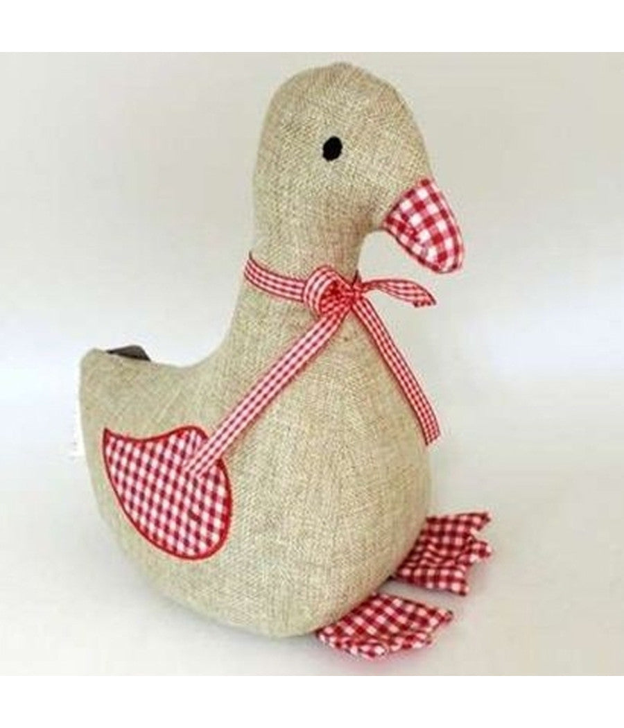 Fermaporta Forma Anatra Duck Anatroccolo Sabbia Blocca Vintage Shabby Chic         