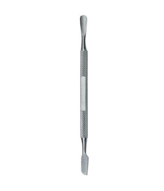 Ferretto Cuticole Doppio Spingi Pelle Piatto E Coltello In Acciaio Unghie Manicure         