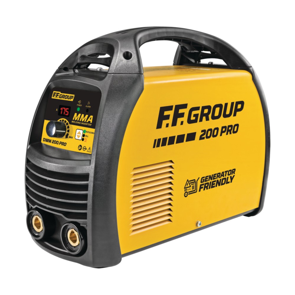 Ff group dwm 200 pro saldatrice inverter 200a uso professionale