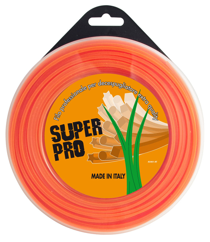 Filo Nylon Professional Quadro 3,3X39M Arancio