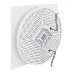 First griglia di ventilazione estetica 166x166mm in plastica con molle