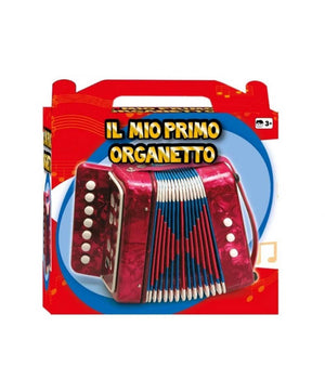 Fisarmonica Il Mio Primo Organetto 3 Bassi Strumenti Musicali Giocattoli Bambini         