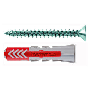 Fischer duopower 10s tassello nylon con vite da 10mm - 25pz