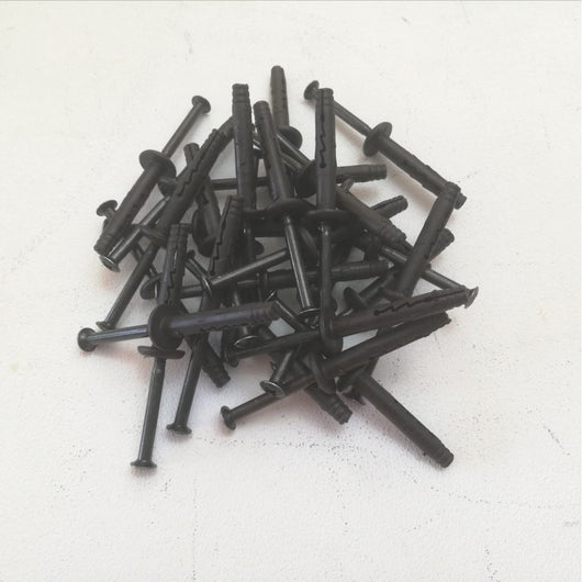 Tassello 6x40mm testa di moro per scossalina - 100pz