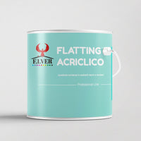 Flatting Acrilico all'acqua Lucida o Satinata - Litri 0,750 - Colore Trasparente