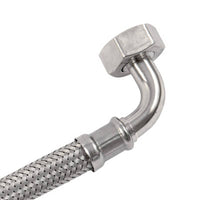 Flessibile in acciaio inox 3/8"m - 3/8"f cod 81076