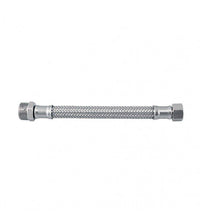 Flessibile in acciaio inox 1/2" m - 3/8" f cod 81065