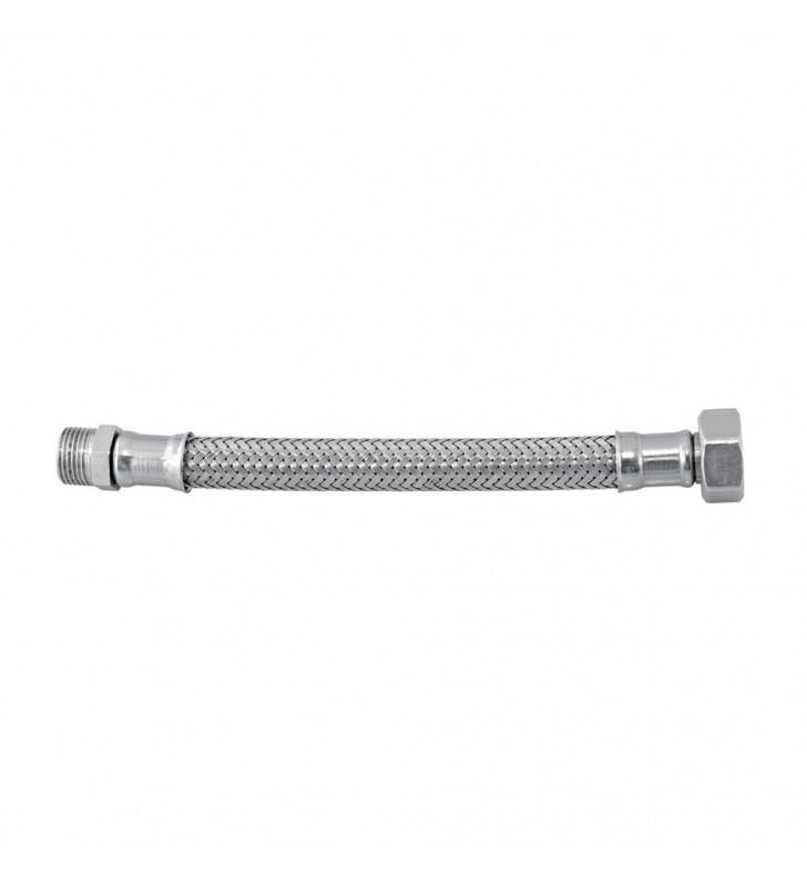 Flessibile in acciaio inox 3/8" m - 1/2" f cod 81071