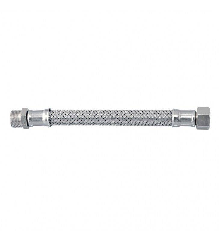 Flessibile in acciaio inox 3/8"m - 3/8"f cod 81073