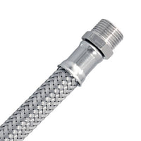 Flessibile in acciaio inox d 1/2" m cod 81099