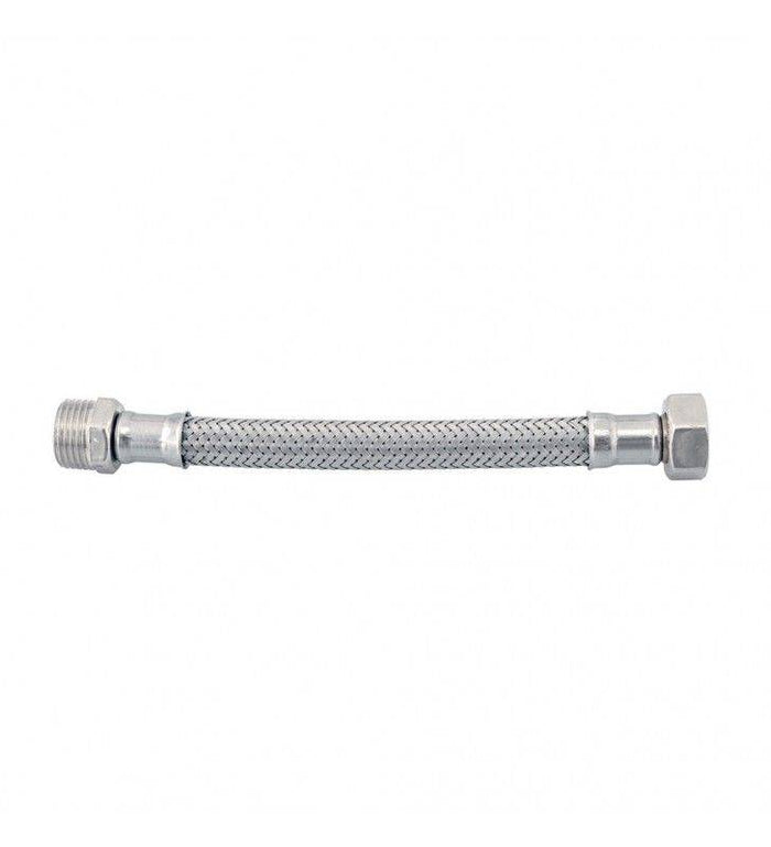 Flessibile in acciaio inox 1/2" m - 1/2" f cod 81047